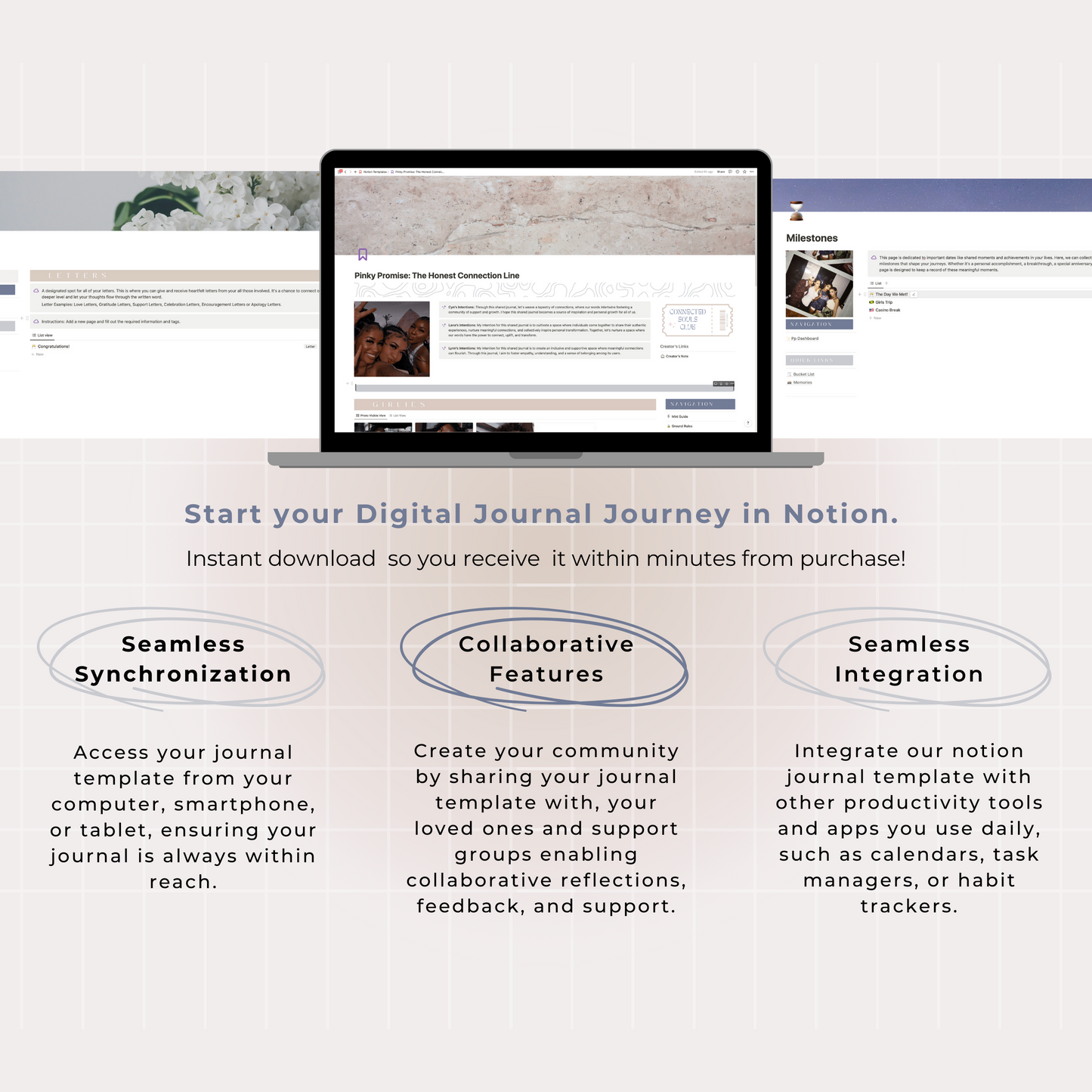 Pinky Promise: The Shared Notion Journal Template
