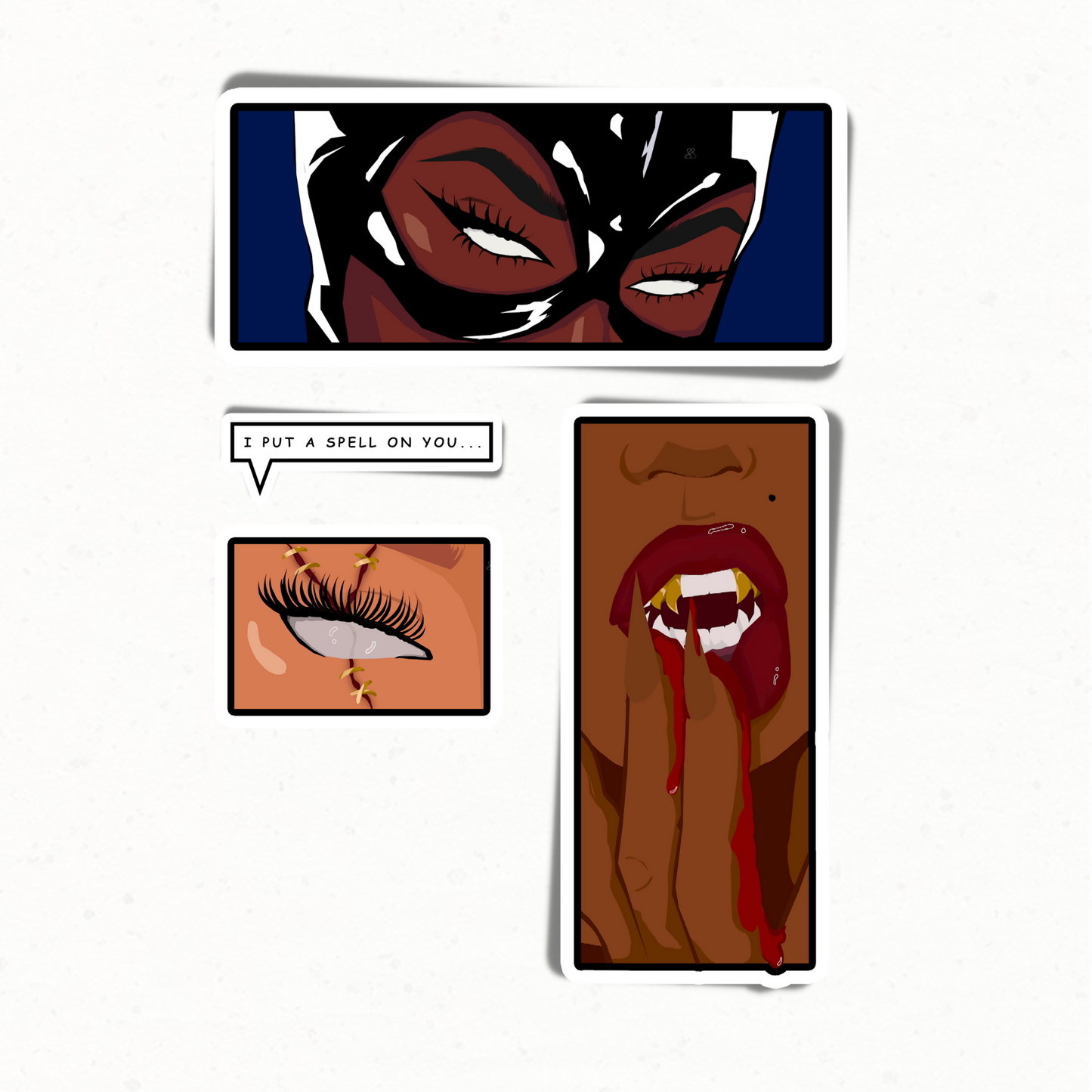 The Muses 'SPOOKY' Sticker Pack