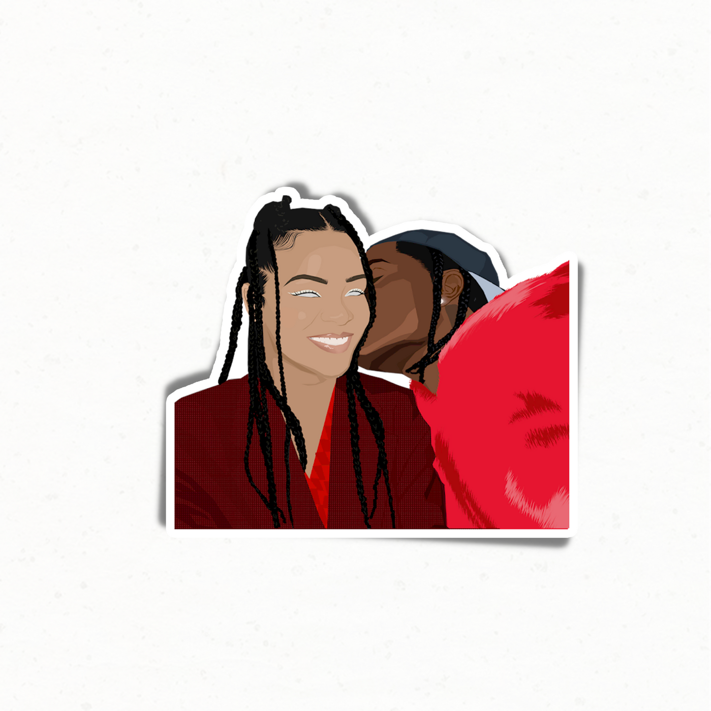 Rih + Rocky Sticker