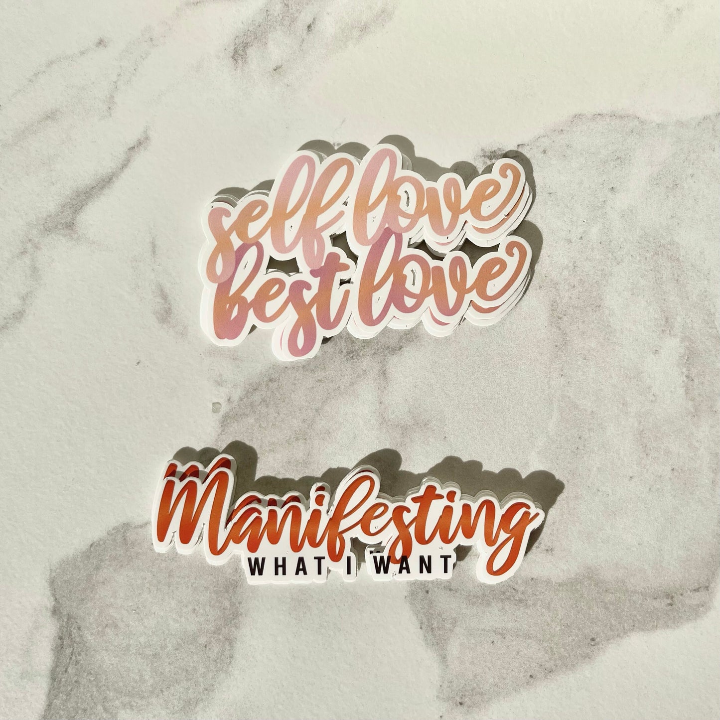 Manifesting What I Want, Die Cut Sticker | Manifest Stickers | Laptop, Journal, Waterbottle Stickers | Spiritual, High Vibrations Stickers
