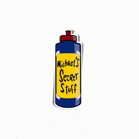 Michael's Secret Stuff Sticker