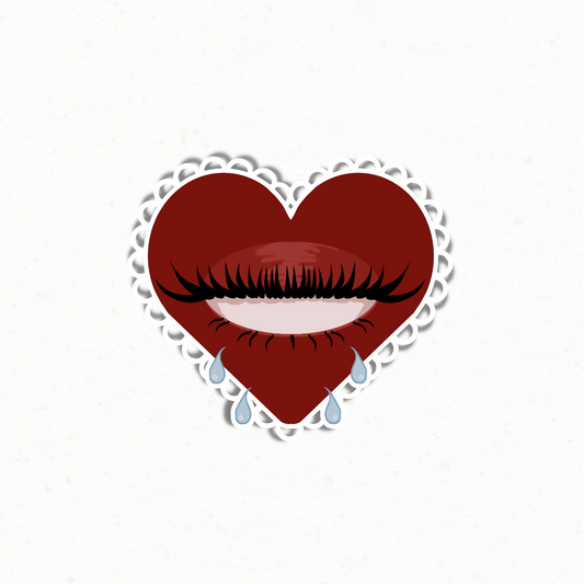 Lonely Heart Sticker