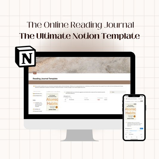 The Reading Journal: The Ultimate Notion Template