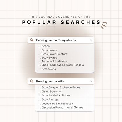 The Reading Journal: The Ultimate Notion Template