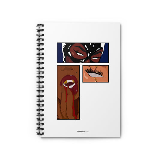 Muses. 02: Spooky Spiral Notebook