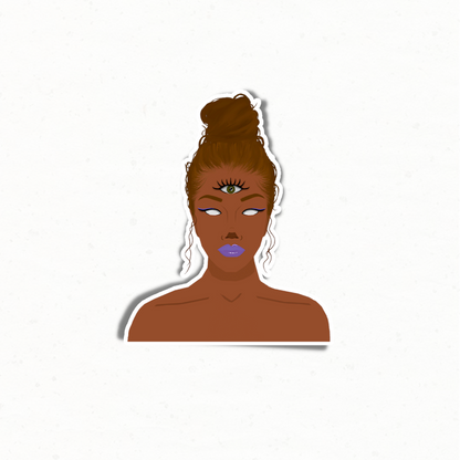 Transcendent Woman Sticker