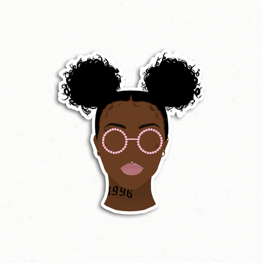 Over It Sticker