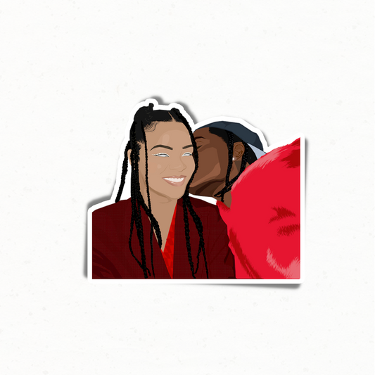 Rih + Rocky Sticker