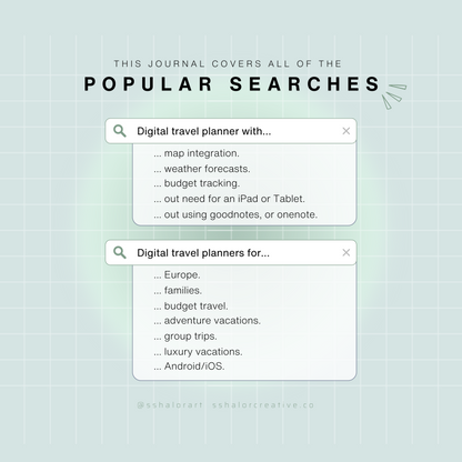 The Travel Planner: A Shared Notion Template