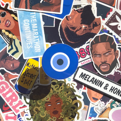 Evil Eye Sticker | Spiritual Stickers | Laptop, Journal, Water Bottle Stickers | Protection Stickers