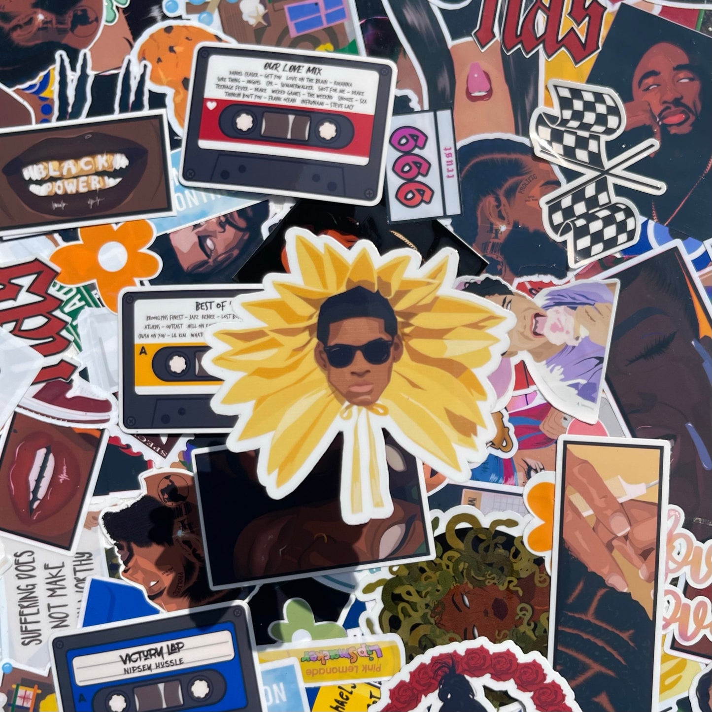 Sunflower Will, Die Cut Sticker | Fresh Prince of Bel-Air Stickers | Funny Stickers | Laptop, Journal, Tumbler Stickers |