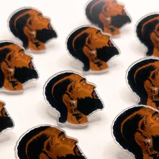 Nipsey Hussle Victory Lap Acrylic Pin | Hat, Clothes, Backpack Pin | Hip Hop Pin