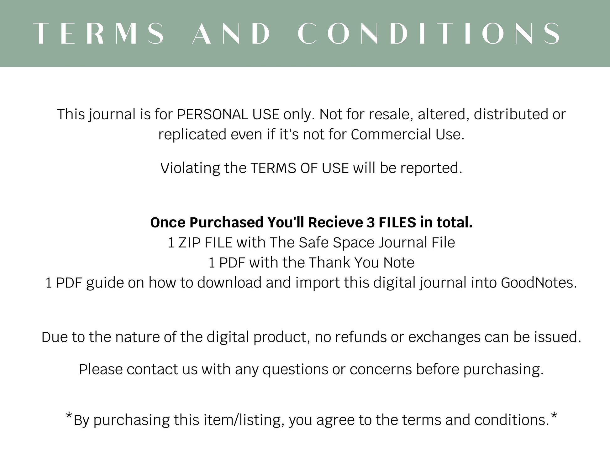 Safe Space Digital Journal | The Complete Mental Health Self Therapy Journal | Anxiety, Venting, Break Ups, Letting Go | Goodnotes